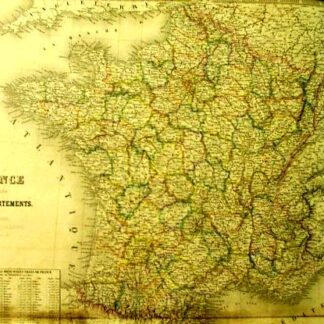 France divisée en 86 departements (Atlas de Géographie ancienne et moderne adopté pour le Bibliotheques Militaures).