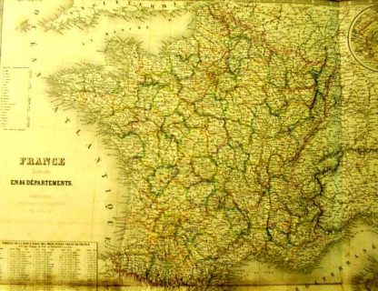 France divisée en 86 departements (Atlas de Géographie ancienne et moderne adopté pour le Bibliotheques Militaures).