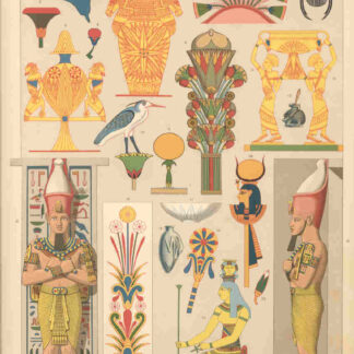 L'ornement polychrome. Cent planches en couleurs or et argent contenant environ 2,000 motifs de tous les styles art Ancien et Asiatique - Moyen Age - Renaissance, XVII et XVIII siecles.