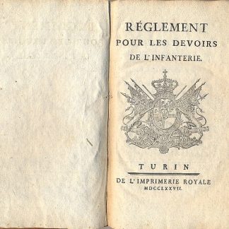 Reglement pour les devoirs de l'infanterie.