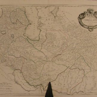 Carte de l'Empire de Perse. Dressee sur les cartes du Sr. D'Aville a Venize par Santini 1779, Ches M. Remondini.