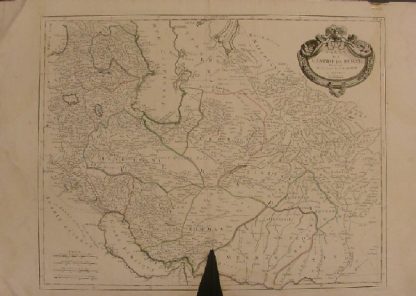Carte de l'Empire de Perse. Dressee sur les cartes du Sr. D'Aville a Venize par Santini 1779, Ches M. Remondini.