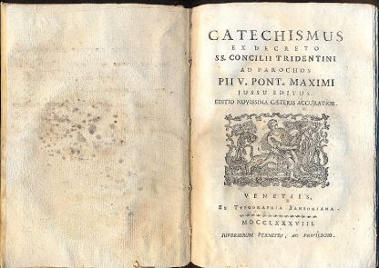 Catechismus ex decreto SS. Concilii Tridentini ad parochos Pii V Pont. Maximi jussu editus. Editio novissima caeters accuratior.