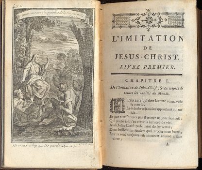 L'Imitation de Jesus - Christ, traduit et paraphrase e en vers Francois.