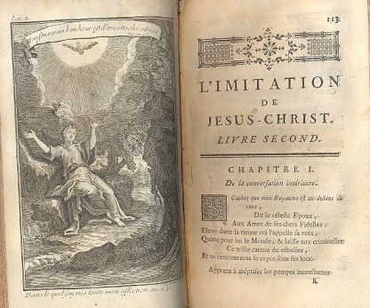 L'Imitation de Jesus - Christ, traduit et paraphrase e en vers Francois.