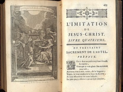 L'Imitation de Jesus - Christ, traduit et paraphrase e en vers Francois.