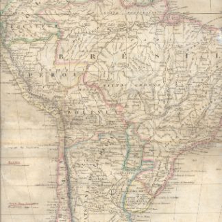 Carte de l'Amerique Meridionale.