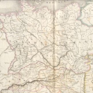 Carte de la Germanie et des pays adjacents du sud et de l'est.