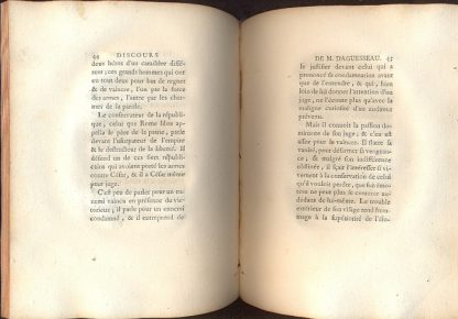 Discours et autres ouvrages de Monsieur le Chancelier d'Aguesseau.
