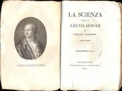 La scienza della legislazione.