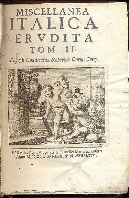 Miscellanea Italica Erudita.