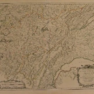 Partie Meridionale du Comte de Bourgogne ou Franche-Comtè, où sont les Bailliages de Orgelet, lons-Le-Saunier, Poligny, Arbois, Salins, Pontarlier, les Terres de S. Claude, et partie des Bailliages de Dole et Dornans.