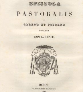 Epistola Pastoralis ad Clerum, et Populum Caputaquensis.
