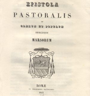 Epistola Pastoralis ad Clerum et Populum Marsorum.