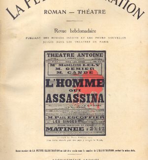 La Petite Illustration Roman - Theatre. Revue hebdomadaire publiant des romans inedits et les pieces nouvelles jouees dans les theatres de Paris.