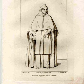 Canonico regolare di S. Vittore.
