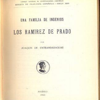 Una familia de ingenios los Ramirez de Prado.