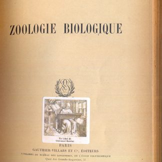 Zoologie biologique.