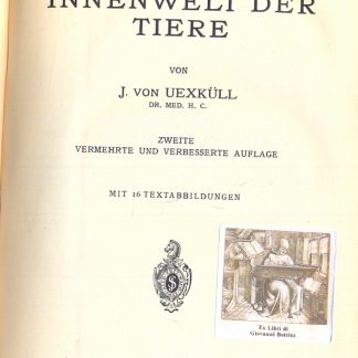 Umwelt und innenwelt der tiere.