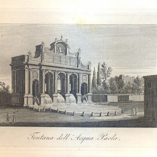 Fontana dell'Acqua Paola.