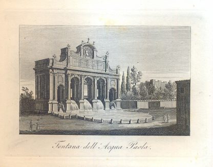 Fontana dell'Acqua Paola.