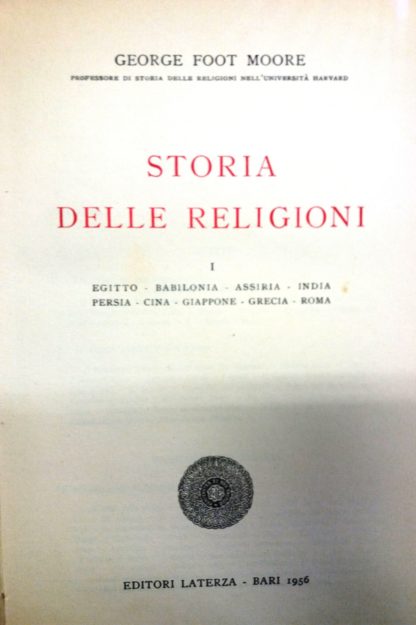 Storia delle religioni