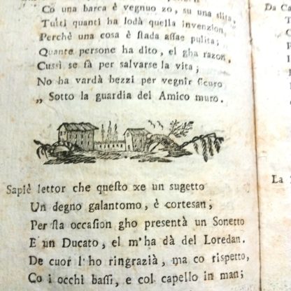 Nettuno in festa memorie dei accidenti ch'e' successo in occasion del GIAZZOdell'anno 1788-9 ottave in lingua veneziana avviso che i versi con le virgole sono del TASSO