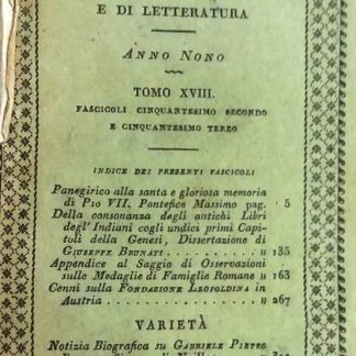 Memorie di Religione, di Morale e di Letteratura.