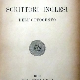 Scrittori inglesi dell'ottocento.