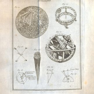 Dizionario Universale delle Arti e Scienze contenente le figure, le spezie, le proprietà, le produzioni, le preparazioni e gli usi delle cose naturali e artifiziali. L'Origine, il Progresso, e lo Stato delle Cose Ecclesiastiche, Civili, Militari, e di Commercio Co' varj sistemi con le varie Opinioni ec. tra' Filosofi, Medici, Teologi, Antiquarj, Matematici, Critici, ec. Cui si aggiunge articolo per articolo il Supplemento di Giorgio Lewis Ed una esatta Notizia della Geografia. Terza edizione italiana riveduta e purgata d'ogni errore.