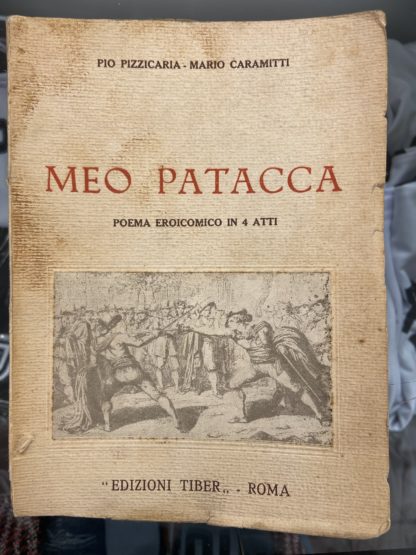 Meo Patacca. Poema eroicomico in 4 atti.