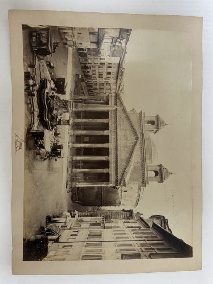 Fotografia Roma Il Panteon Il Pantheon 1870