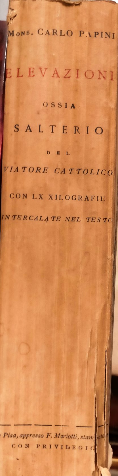 Elevazioni ossia salterio del viatore cattolico.