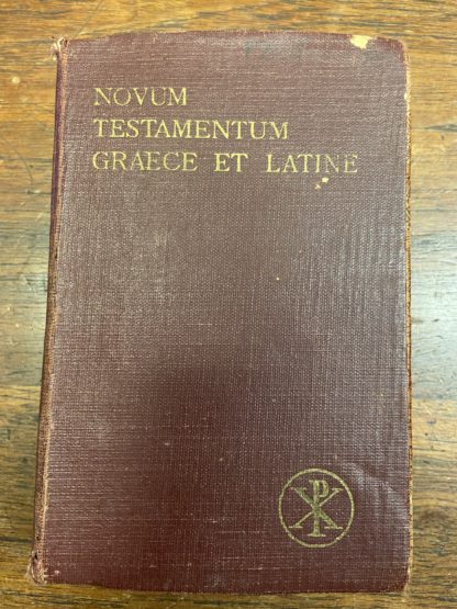 Novum Testamentum Graece et Latine 1942