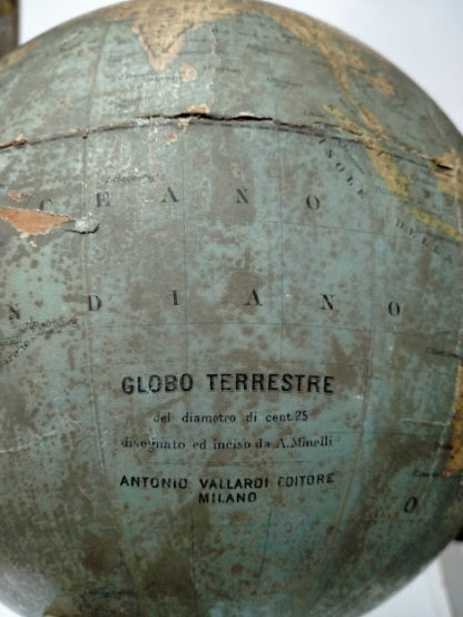 Mappamondo globo terrestre A. Minelli