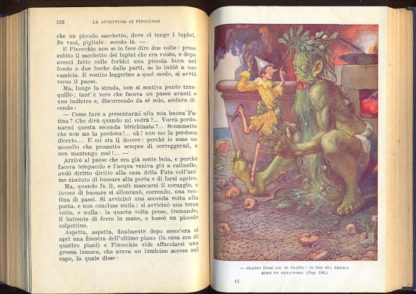 Le avventure di Pinocchio. Storia di un burattino. Illustrata da Luigi e Maria Augusta Cavalieri.