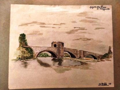 Spigno Monferrato - Ponte San Rocco e Castello.