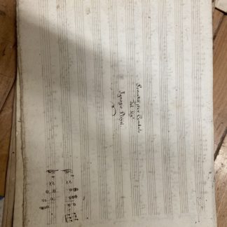 Sonata per Cembalo del Sig. Ignazio Pleyel