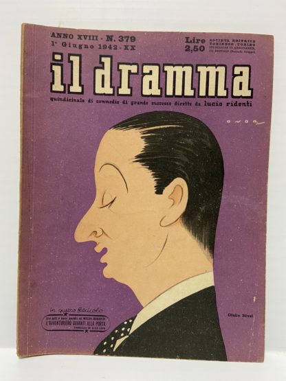 Rivista Il Dramma Anno XX 379 giugno 1942