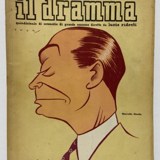 Rivista Il Dramma Anno XX 389 novembre 1942