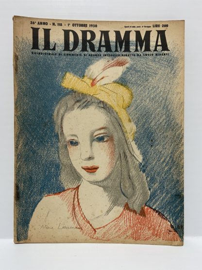 Rivista Il Dramma Anno 26 118 ottobre 1950