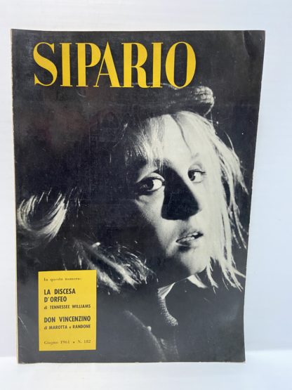 Rivista Sipario 182 giugno 1961