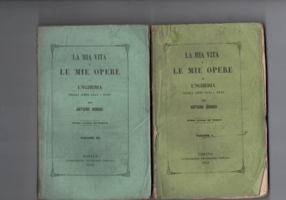 La mia vita e le mie opere in Ungheria negli anni 1848 e 1849.