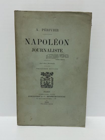 Napoleon Journaliste