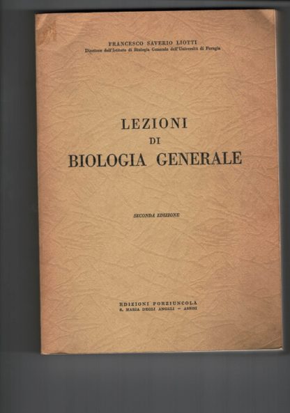 Lezioni di biologia generale 2° edizione