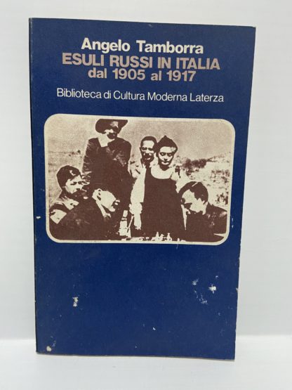 Esuli Russi in Italia dal 1905 al 1917 (Biblioteca di cultura Moderna, n° 799).