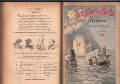 La buona stella. Strenna dell'amico delle famiglie per l'anno 1897, 1898, 1899 e 1900.