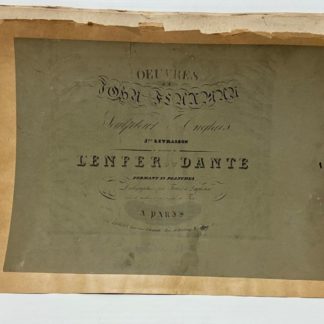 L'Enfer du Dante sculpteur anglais ouvres de John Flaxman