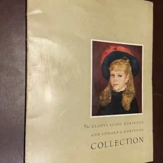 Catalogo d'arte The Gladys Lloyd Robinson and Edward G. Robinson Collection