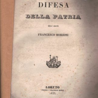 Difesa della Patria.